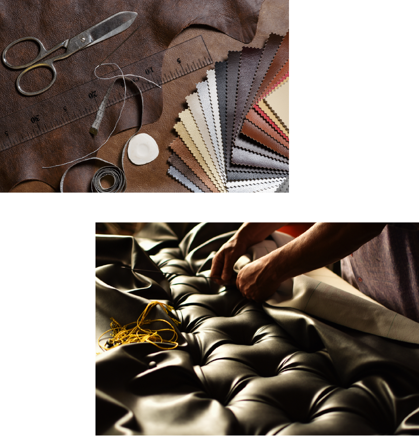 Furniture upholstery by Luxury Living Design